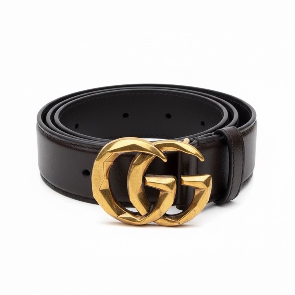 GUCCI 4cm Gg Marmont Leather Belt